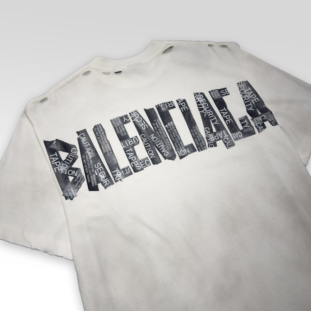 BALENCIAGA New Tape Type Oversized T-shirt