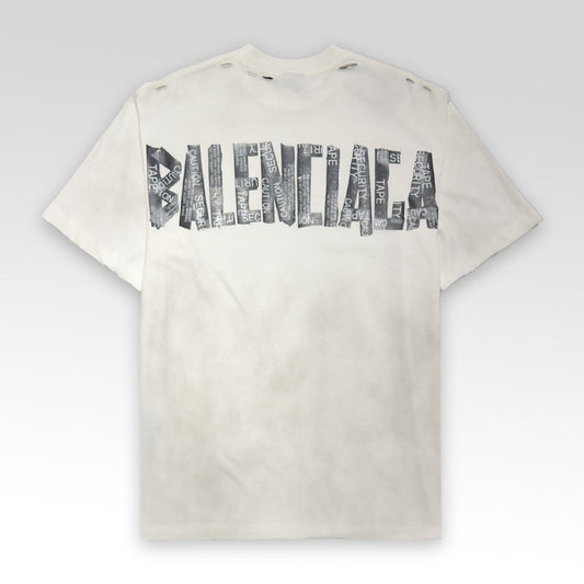 BALENCIAGA New Tape Type Oversized T-shirt