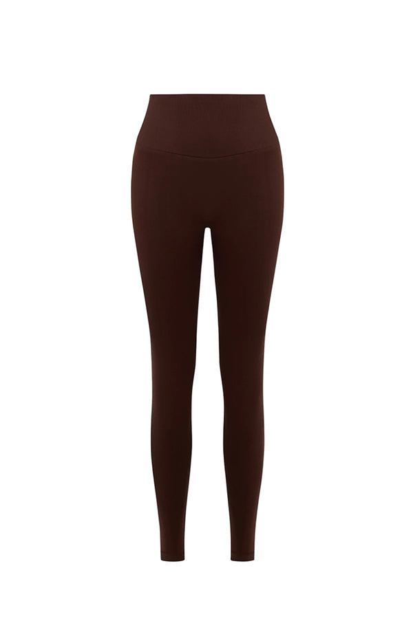 Ribbed Seamless Sports Leggings